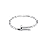 Chloe nail bangle - Silver
