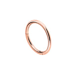 Segment hoop clicker - Rose Gold -16g