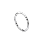 Segment hoop clicker - Silver - 16g