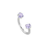 Cubic zirconia Horseshoe Piercing - 16g