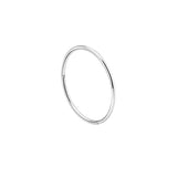 Segment hoop clicker - Silver -20g