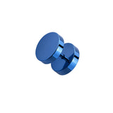 Plain Fake Plug - Blue