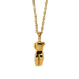 Stainless steel Female form necklace