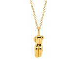 Stainless steel Female form necklace