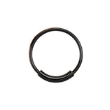 Surgical Steel Endless Nose Ring - Black