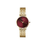 Rosefield Watch - Small Edit - Gold/Burgundy