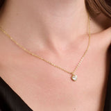 Ted Baker Jewellery - Hannela Crystal Heart Necklace - Gold