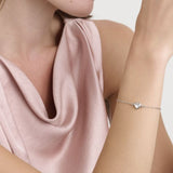 Ted Baker Jewellery - Hansaa Crystal Heart Bracelet - Silver