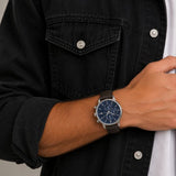 Timex - Chicago Chrono - Silver/Brown