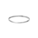 Guess -  Cubic Paved Bangle - Silver