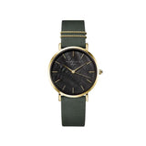 Rosefield - West Village Watch - Emerald Suede