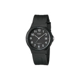 Casio - Black & White Analog Watch