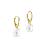 Ted Baker Jewellery - Periaa Pearl Huggies - Gold