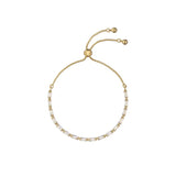 Ted Baker Jewellery - Isela Crystal Baguette Slinky Bracelet - Gold