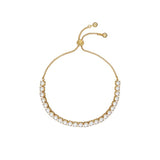 Ted Baker Jewellery - Perrmel Pearl Tennis Bracelet - Gold