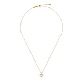 Ted Baker Jeweller - Amore Crystal Halo Heart Necklace - Gold