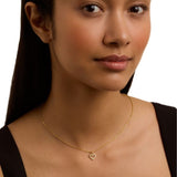 Ted Baker Jeweller - Amore Crystal Halo Heart Necklace - Gold